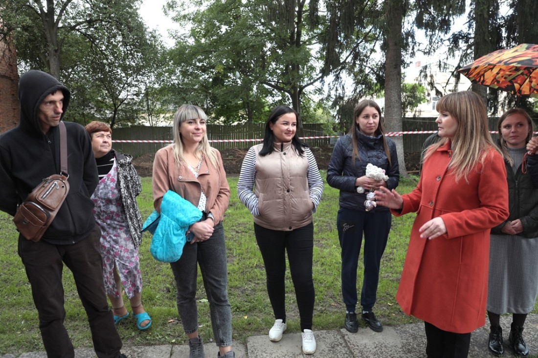 Відкриття дитячого ігрового майданчика для ВПО