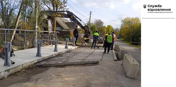 На Прикарпатті продовжують ремонтні роботи на мостах