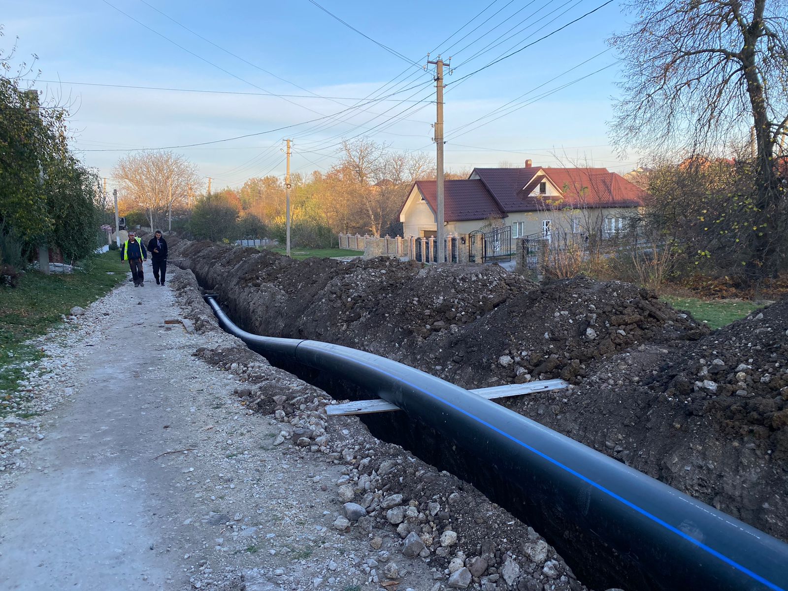 У Городенці реконструюють водопровід. ФОТО